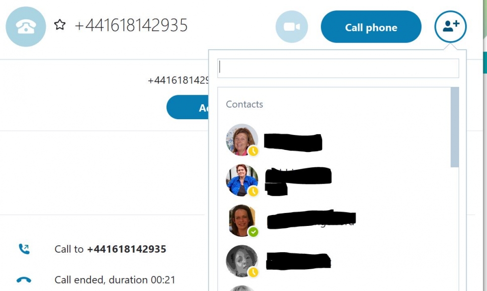 make a group call on skype 