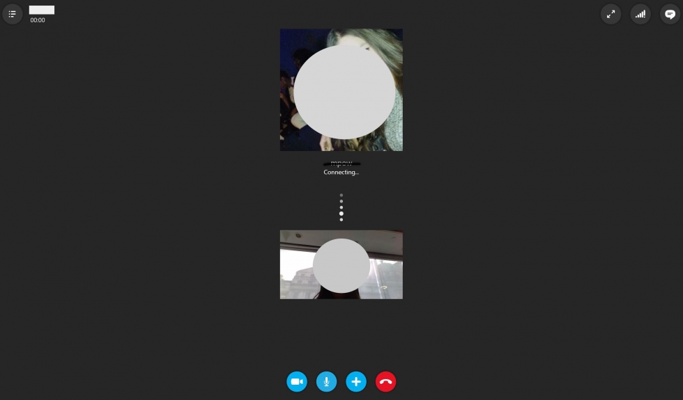 calling friends on skype image