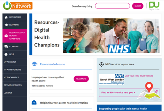 Resources for Digital Health Champions