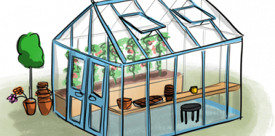 A greenhouse