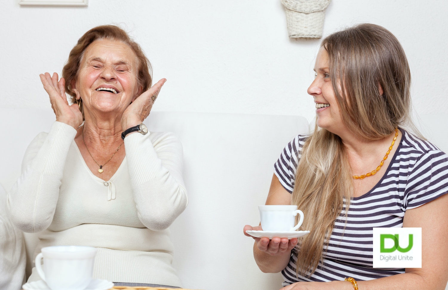 ladies laughing