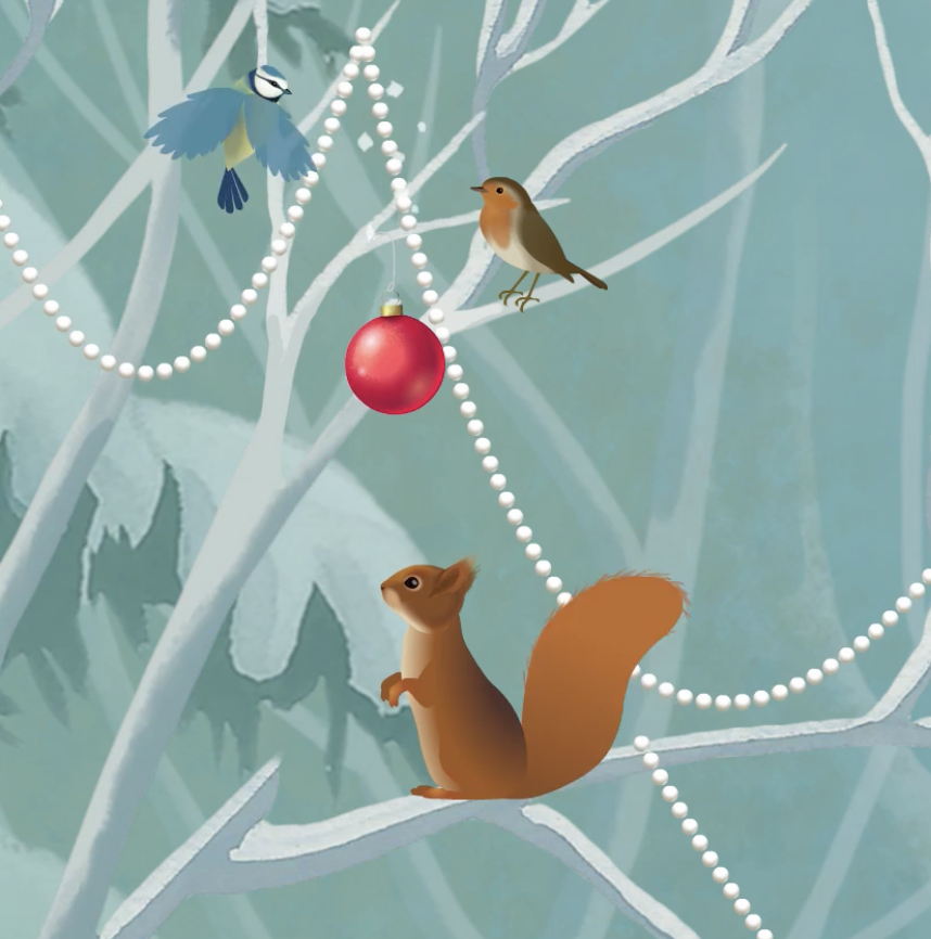 squirrel in a tree