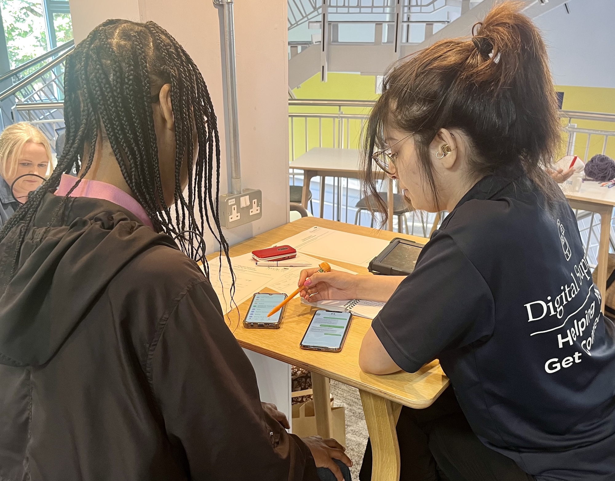 a digital drop in session