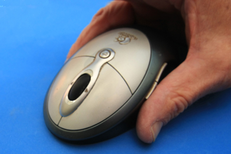 Holding the mouse