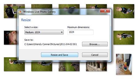 Saving photo in different folder