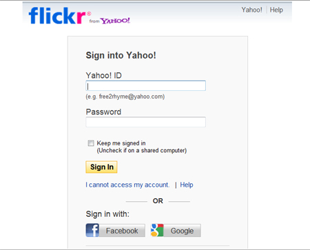 flickr login with username flickr login with username