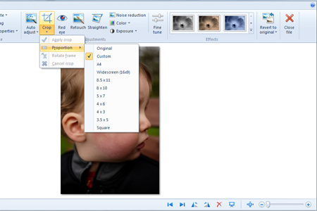 edit graphics in windows live