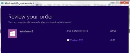 Windows 8 review order
