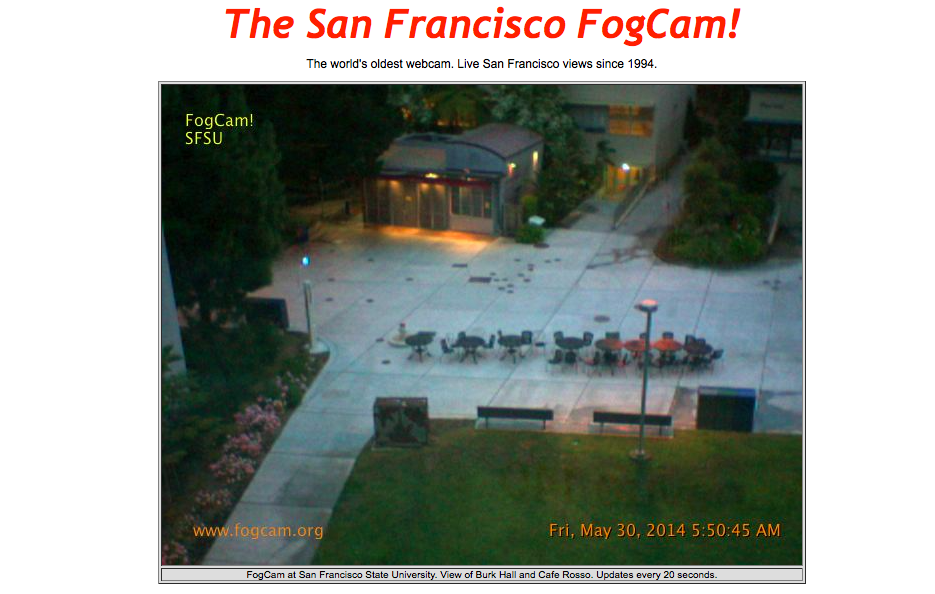 FogCam in San Francisco