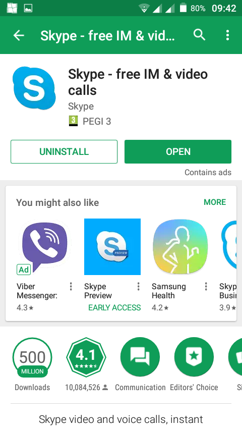 zainstaluj Skype na własnym telefonie