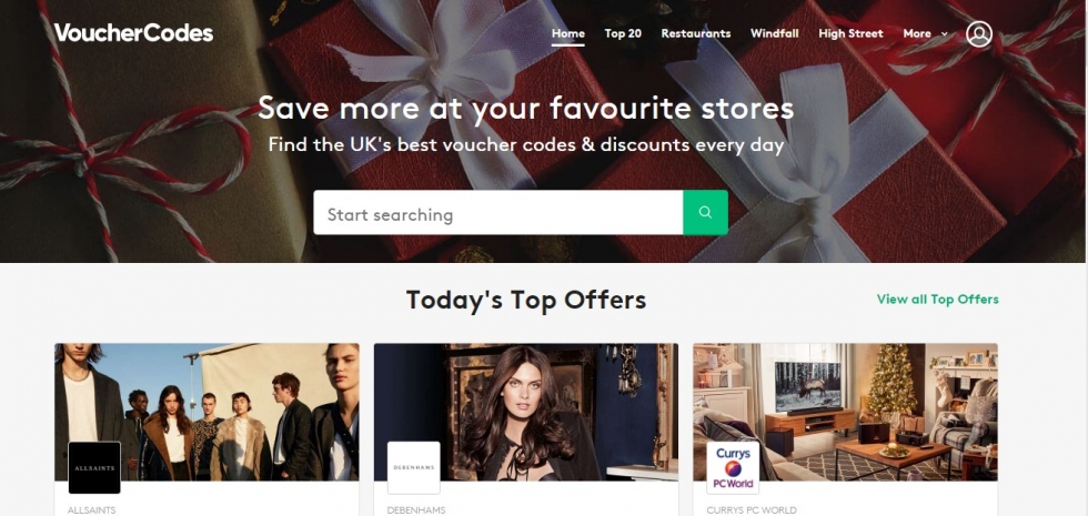 website to vouchercodes