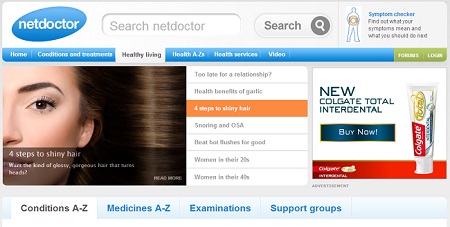 Netdoctor website