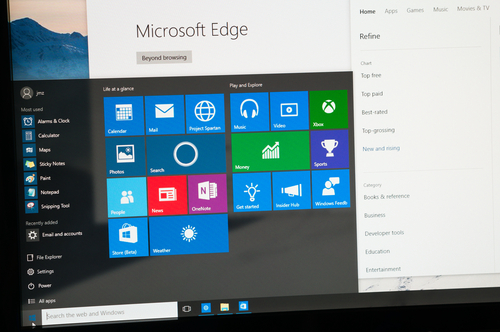 Microsoft Edge screenshot