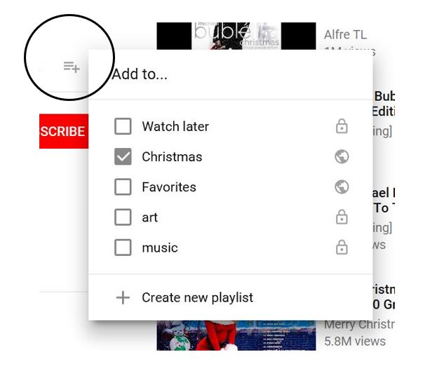 How to create a playlist in