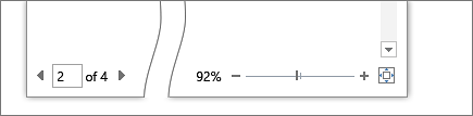 Screenshot showing page selection when printing in MS Word