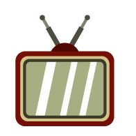 TV and video icon
