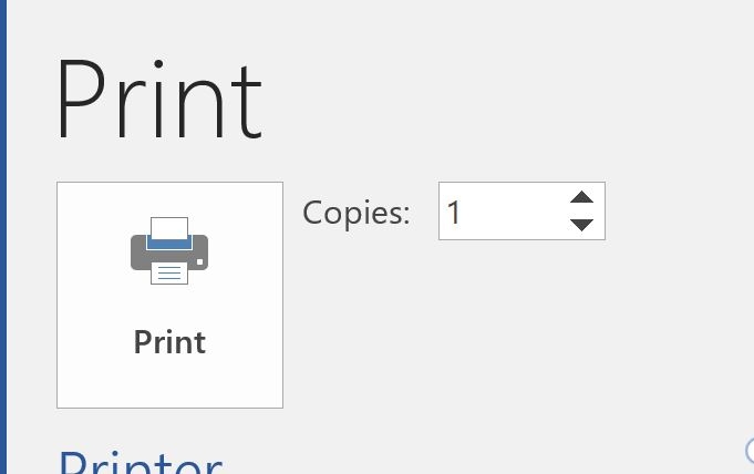 how to print on canon printer