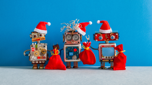 Robots christmas