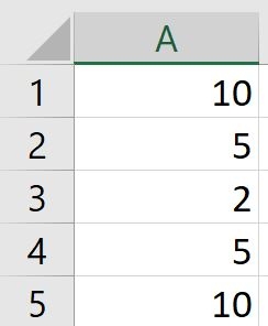 subtract in excel