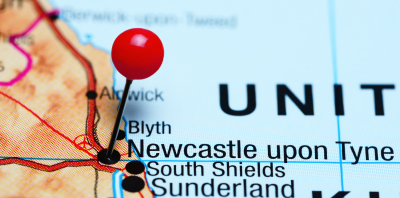map of newcastle