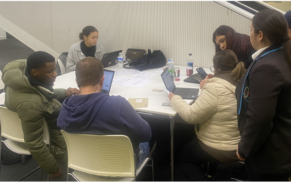 drop-in session at Wembley Library