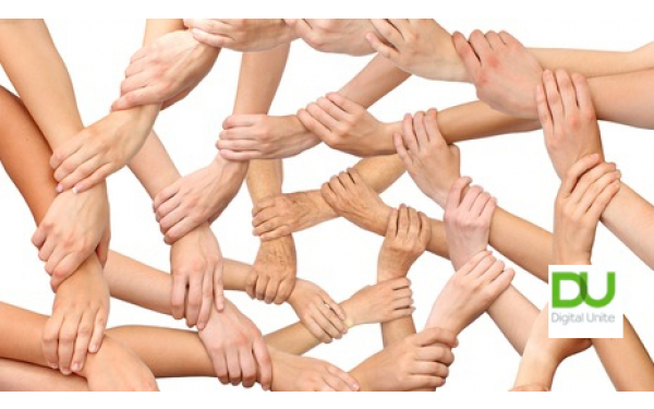 hands linking to one another