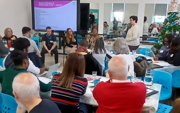 a picture of the meeting