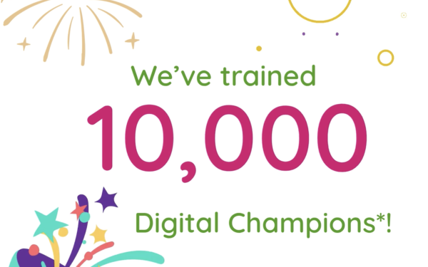 graphic saying we've trained 10,000 Champions! 