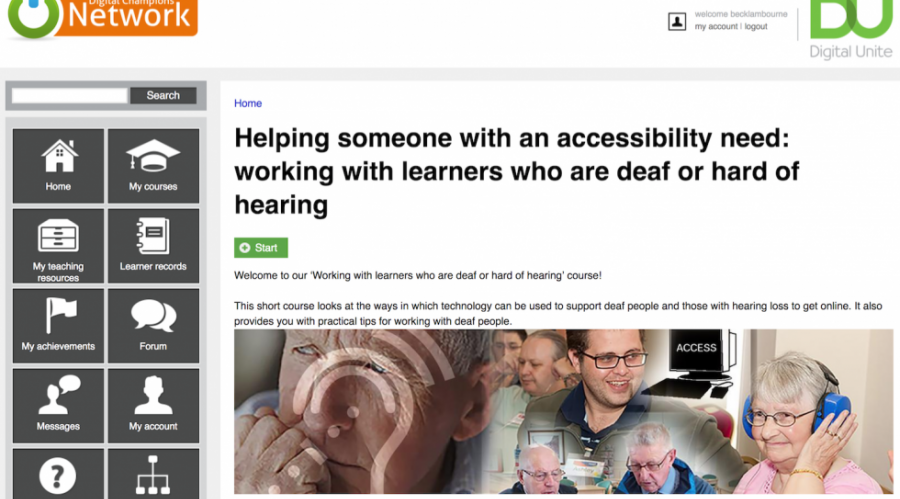 accessibility course on the dcn 