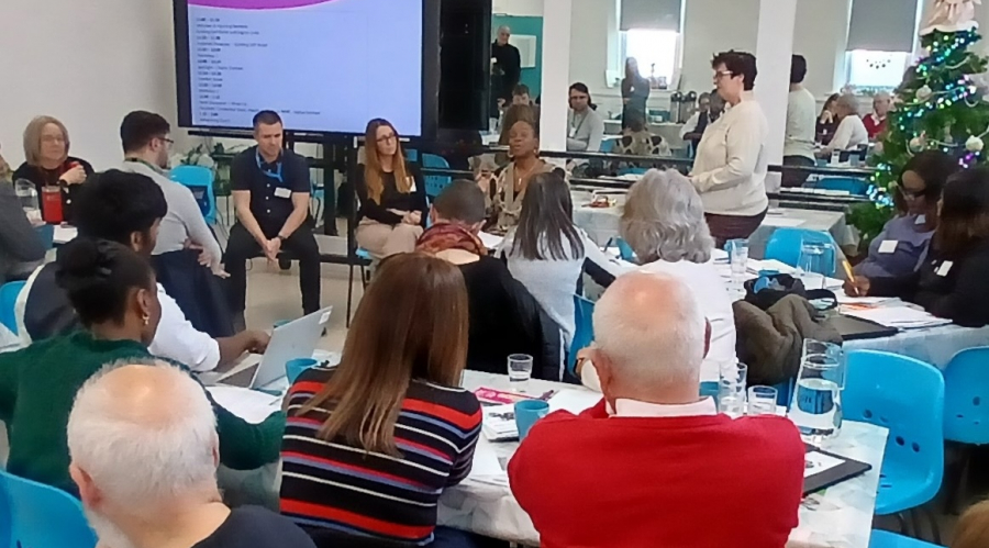 a picture of the meeting